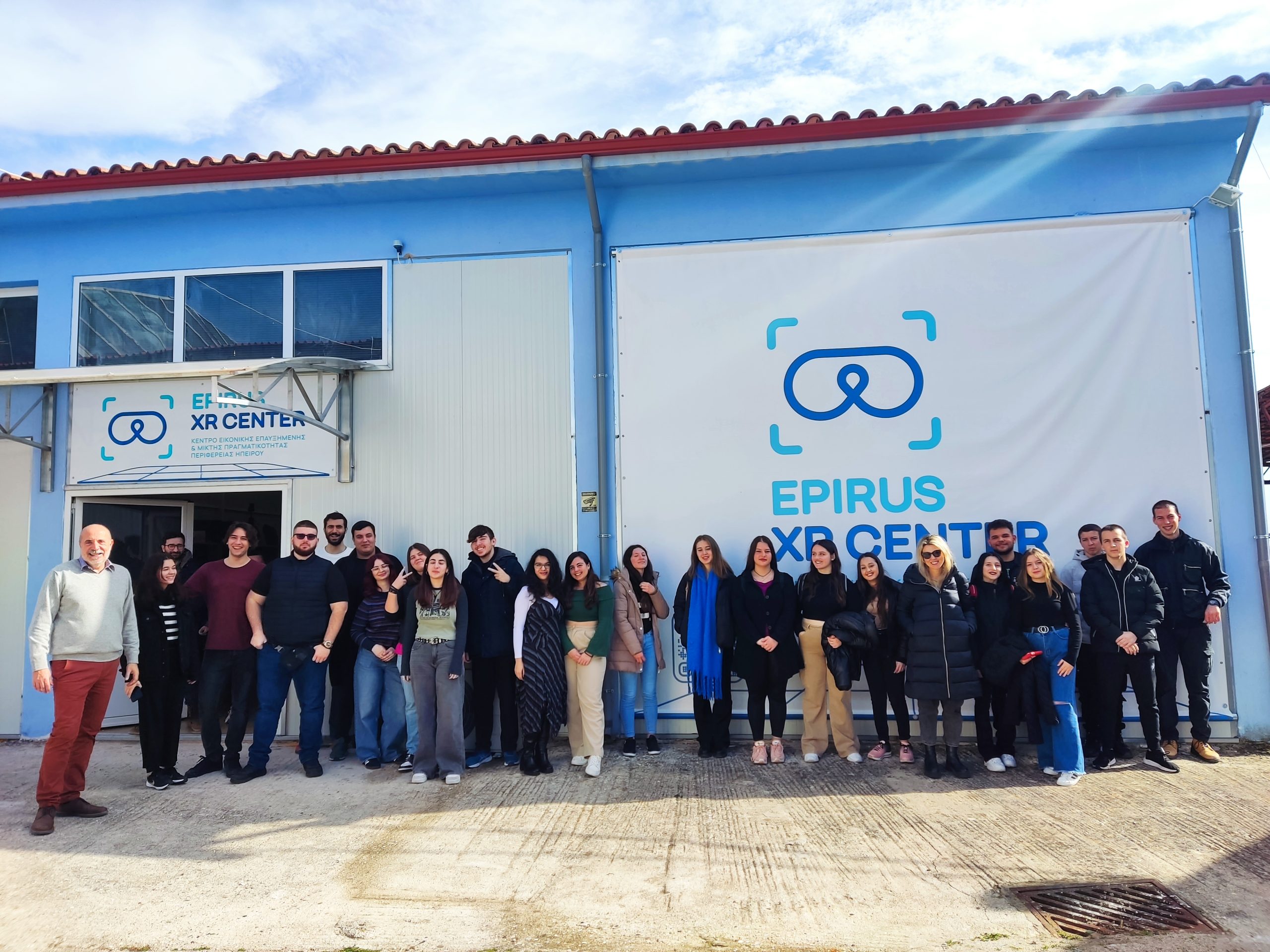 Visit of Ano Kalentini High School to Epirus XRCenter